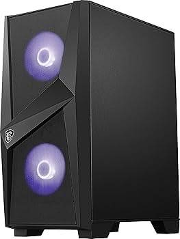Amazon.co.jp: MSI MAG FORGE 100M ミドルタワーPCケース 強化